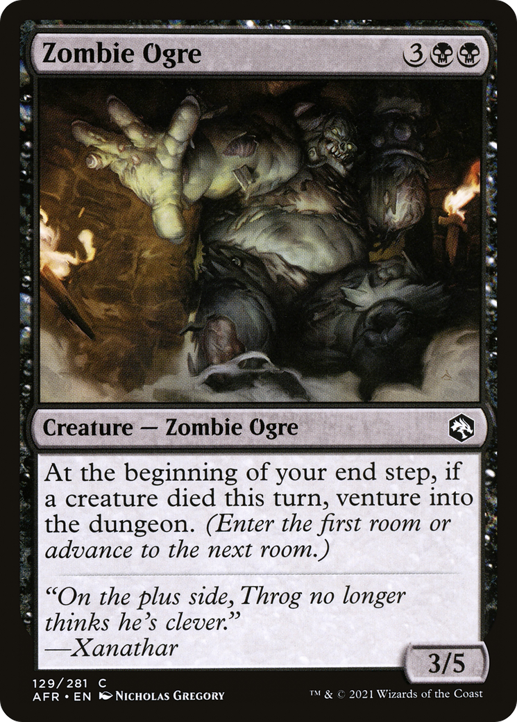 Zombie Ogre (AFR-129) -