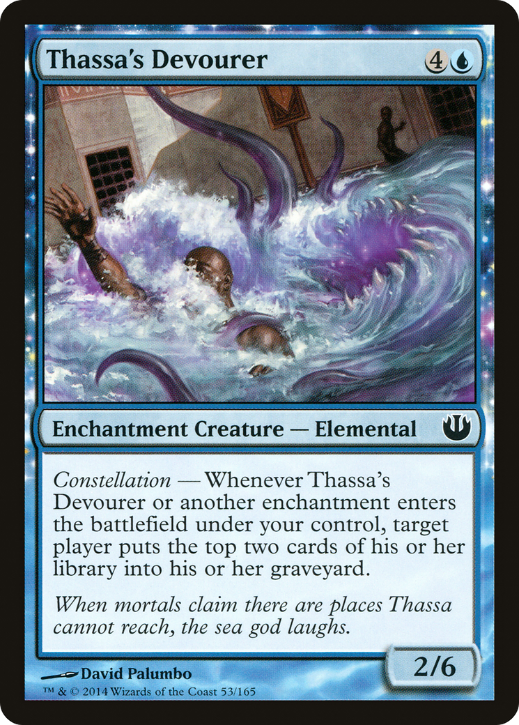 Thassa's Devourer (JOU-053) - : (enchantment)