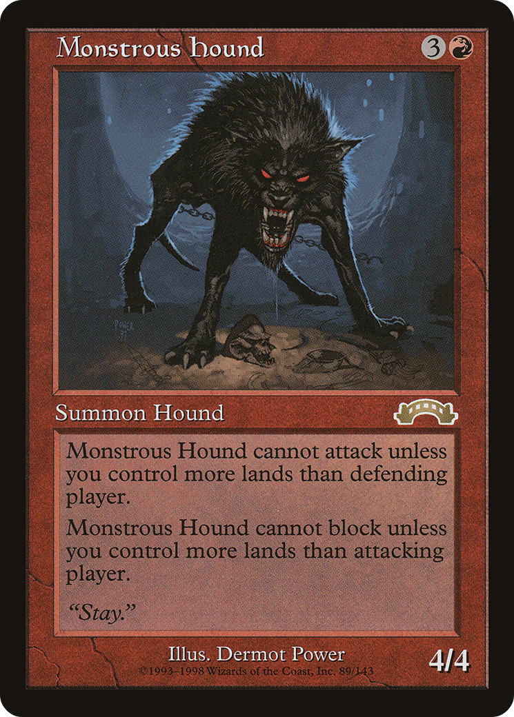 Monstrous Hound (EXO-089) -