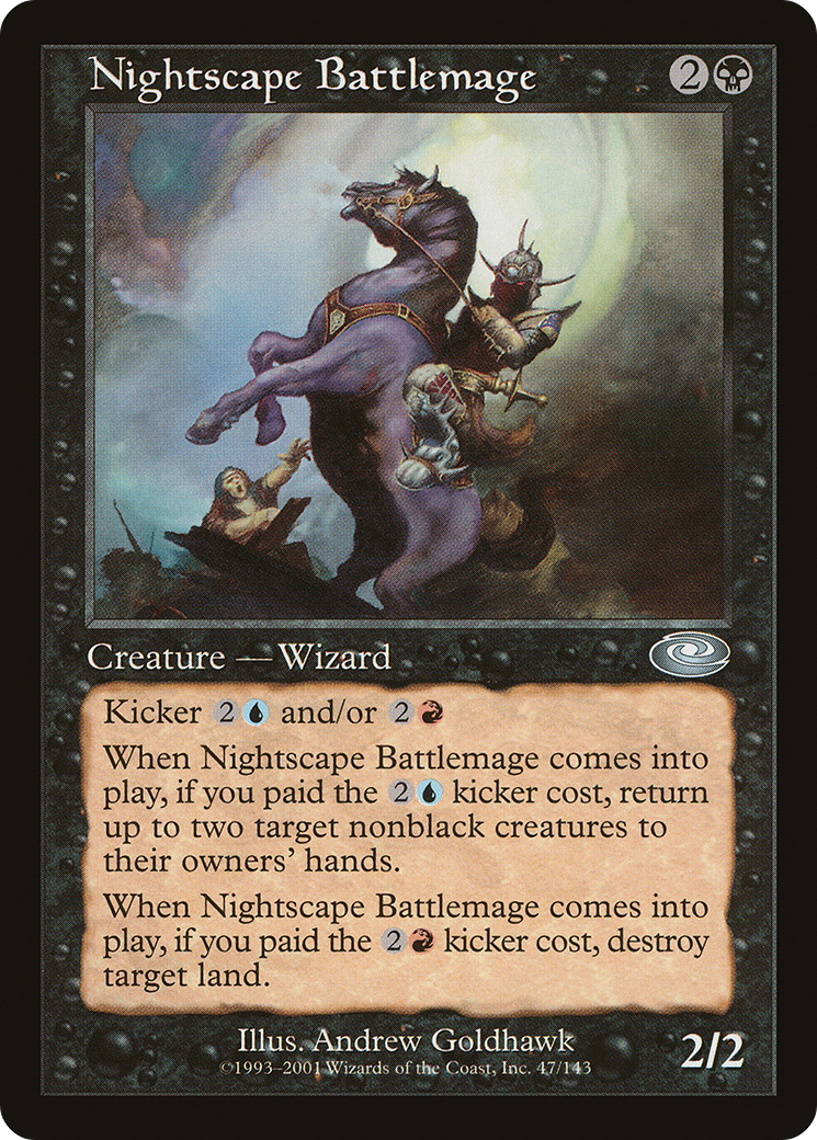 Nightscape Battlemage (PLS-047) -  Foil