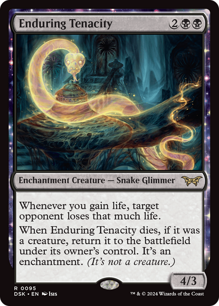 Enduring Tenacity (DSK-095) - : (enchantment) Foil