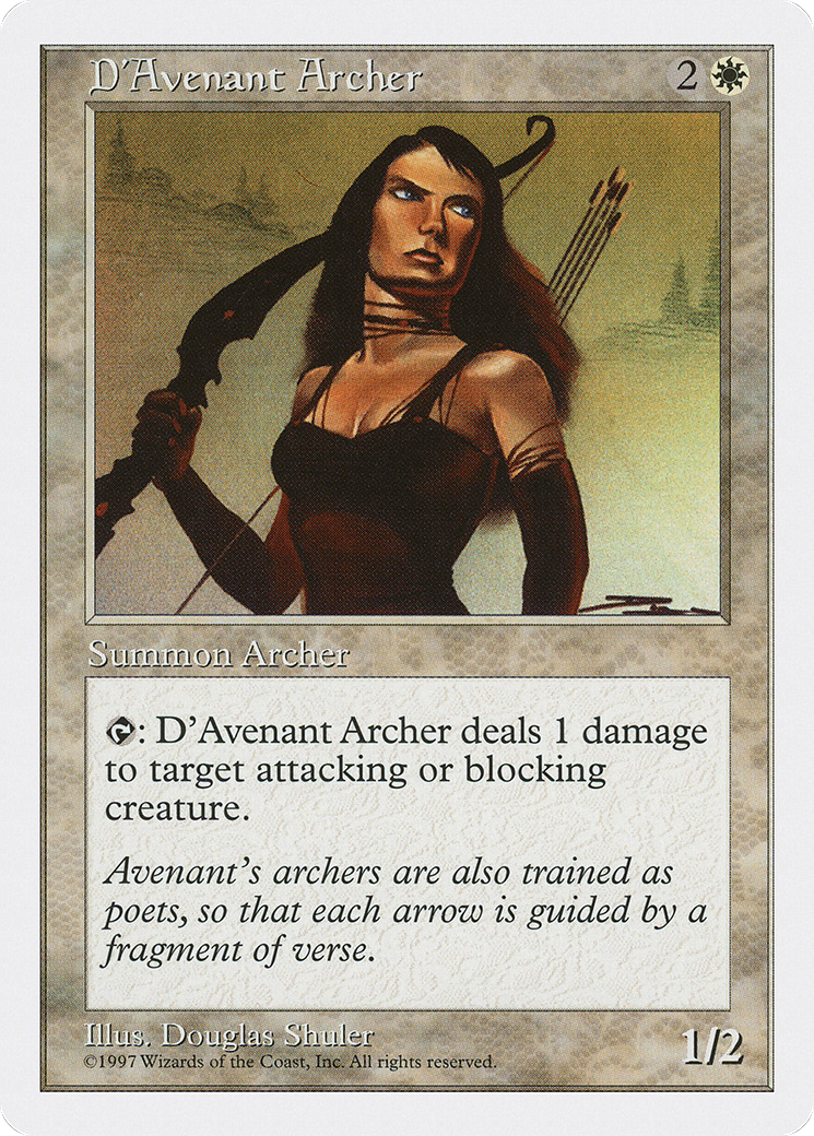 D'Avenant Archer (5ED-023) -