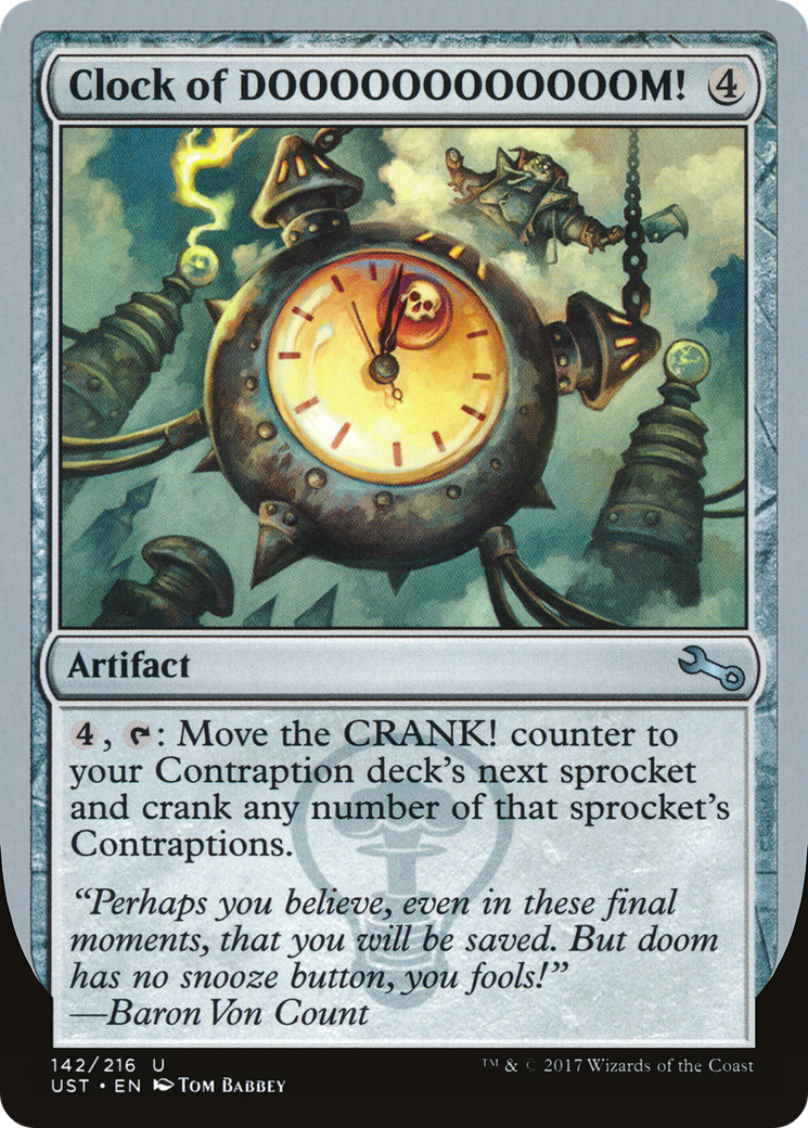 Clock of DOOOOOOOOOOOOM! (UST-142) -  Foil