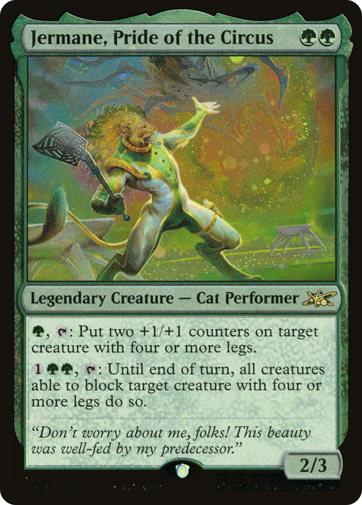 Jermane, Pride of the Circus (UNF-430) -  Foil