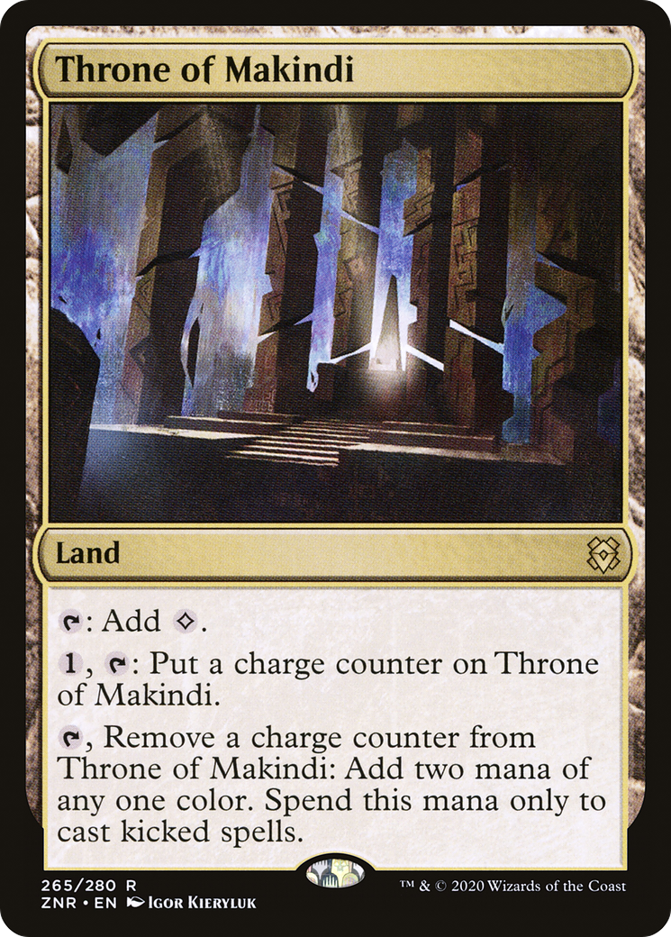 Throne of Makindi (ZNR-265) -  Foil