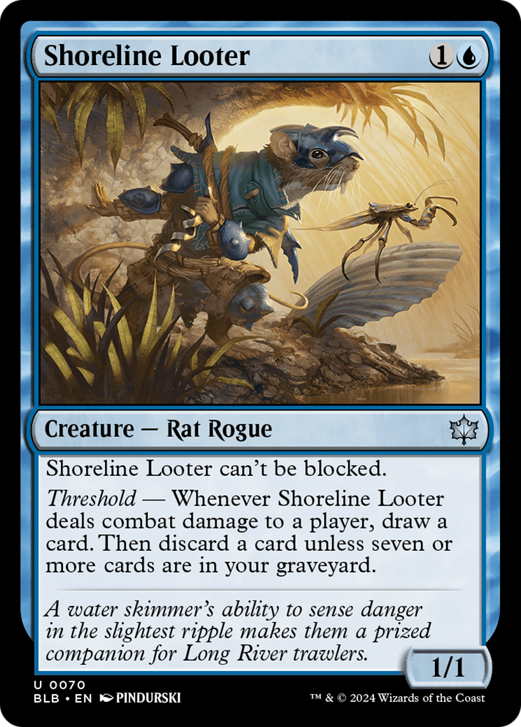 Shoreline Looter (BLB-070) -  Foil