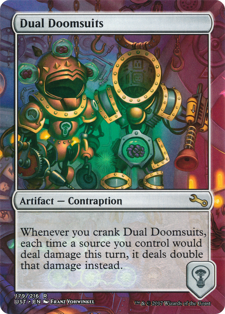 Dual Doomsuits (UST-179) -  (Borderless) Foil