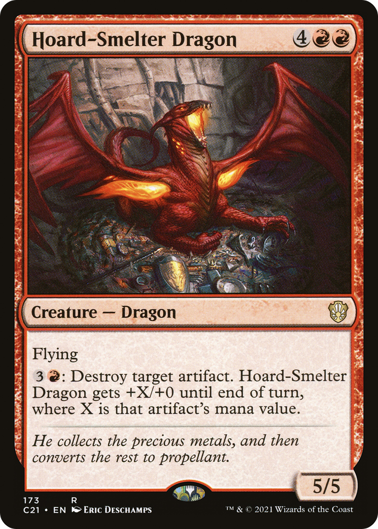 Hoard-Smelter Dragon (C21-173) -