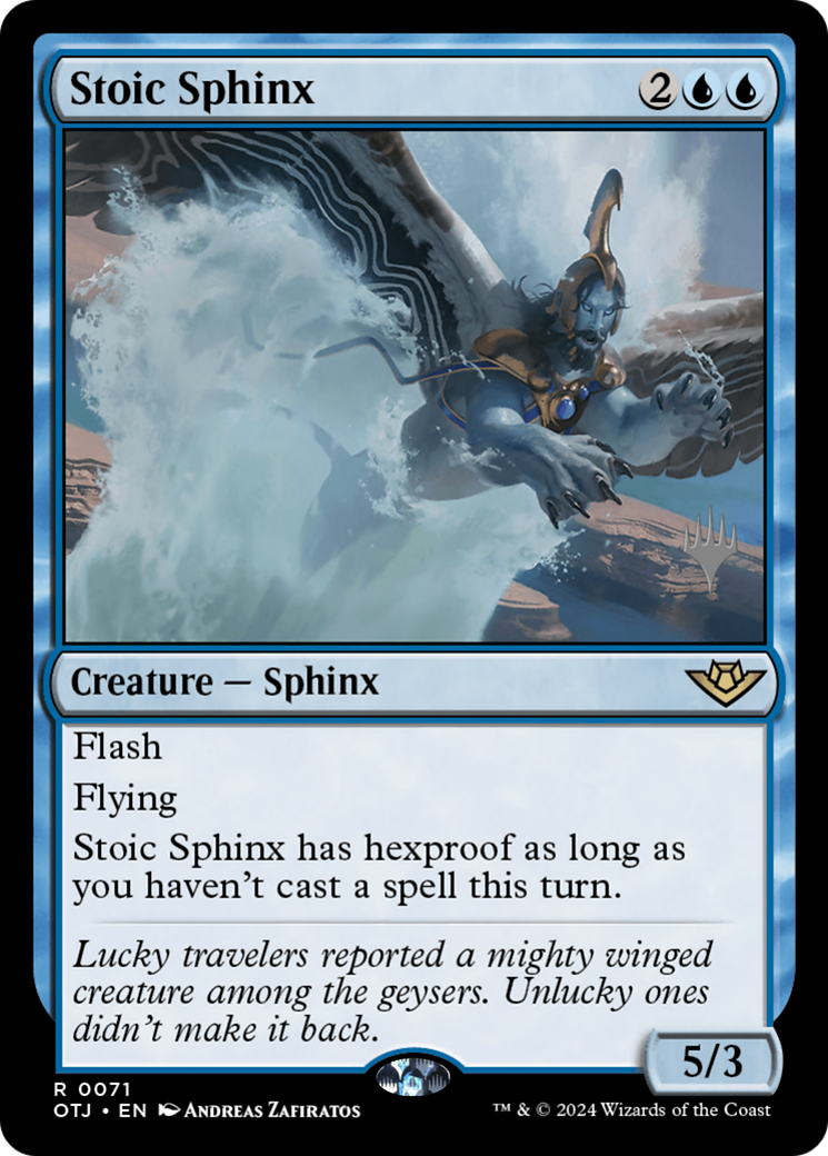 Stoic Sphinx (PPOTJ-71P) -