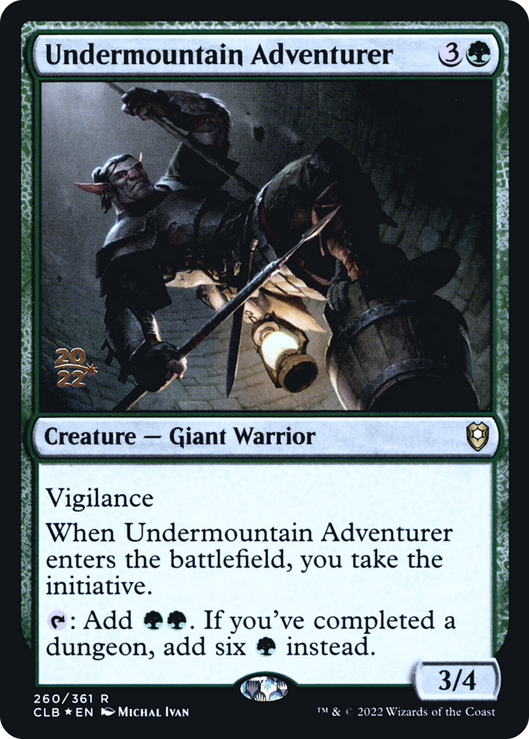 Undermountain Adventurer (PRE-260S) -  Foil