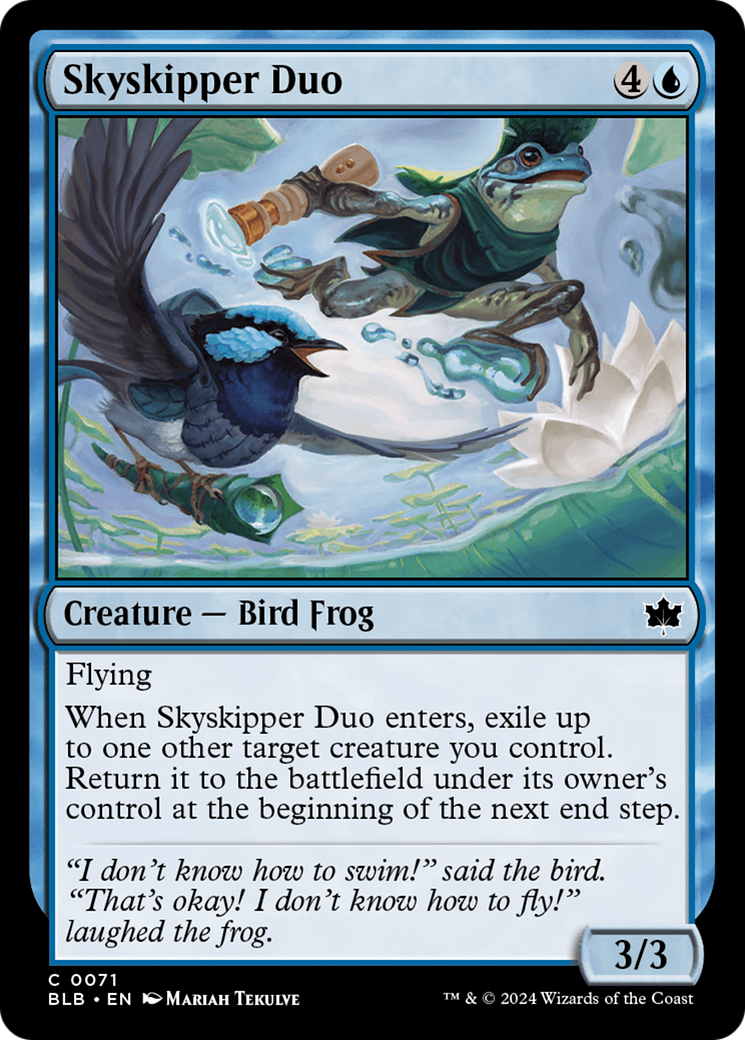 Skyskipper Duo (BLB-071) -  Foil