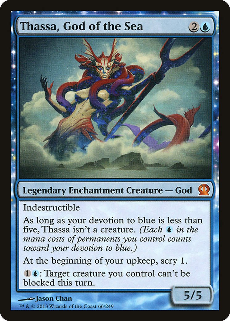 Thassa, God of the Sea (THS-066) - : (enchantment) Foil