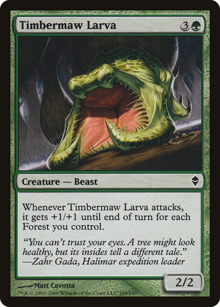 Timbermaw Larva (ZEN-189) -