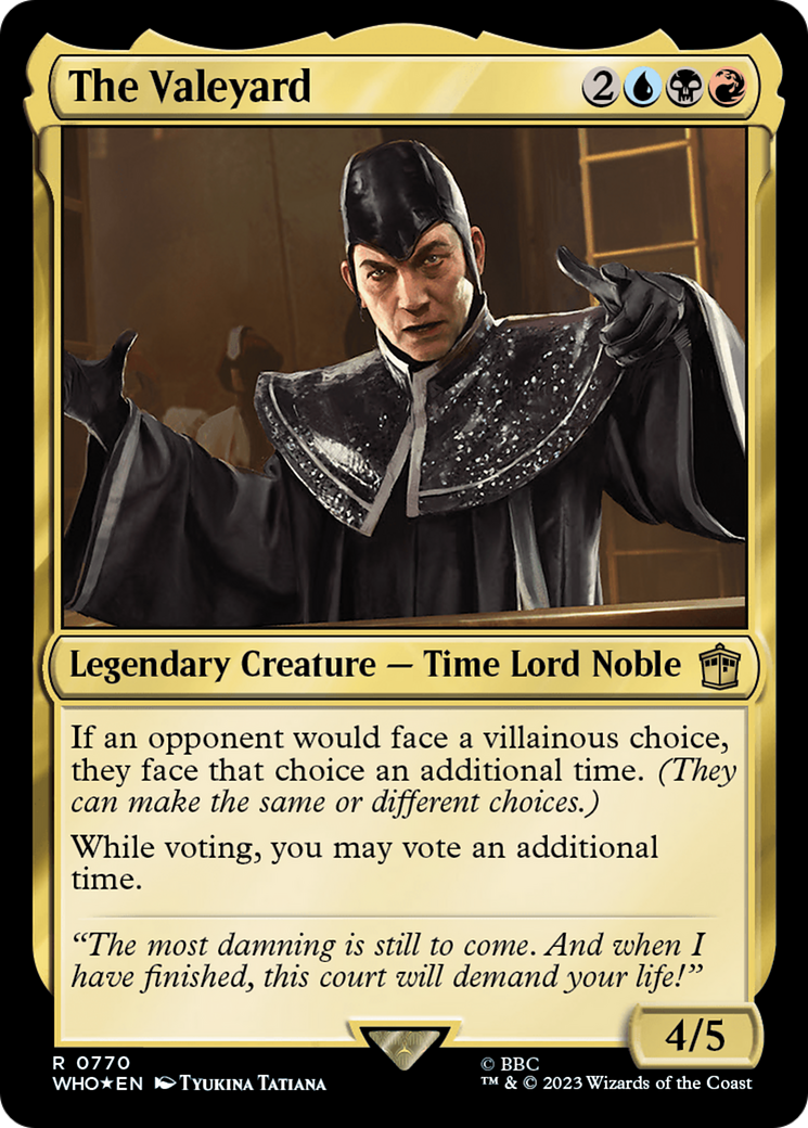 The Valeyard (WHO-770) -  Foil