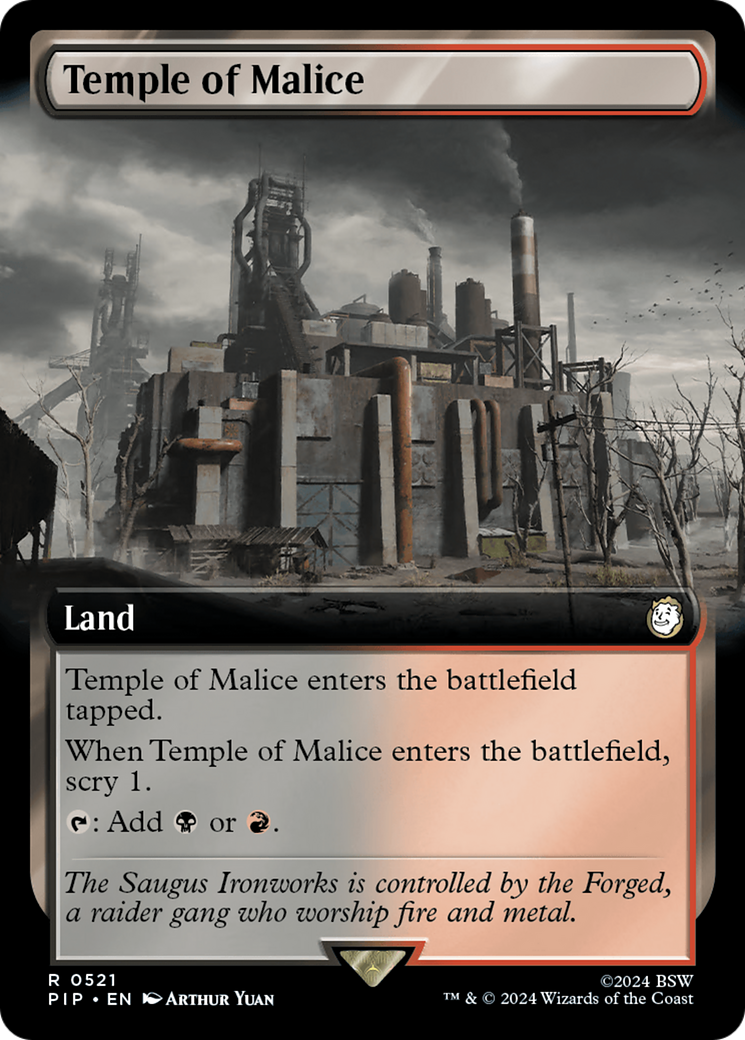 Temple of Malice (PIP-521) - : (Extended Art)