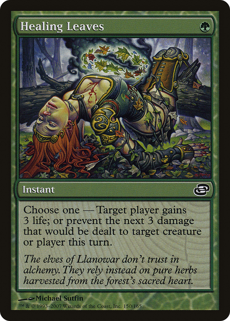 Healing Leaves (PLC-150) - : (colorshifted) Foil