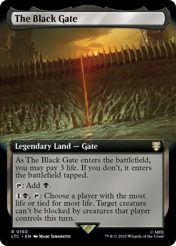 The Black Gate (LTC-160) - : (Extended Art)