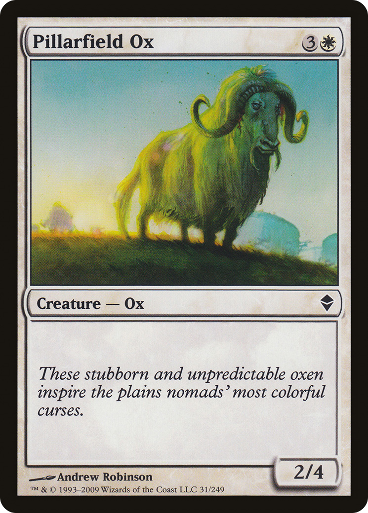 Pillarfield Ox (ZEN-031) -  Foil