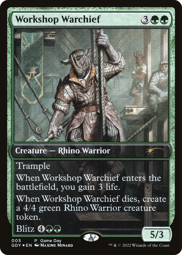 Workshop Warchief (GAME-005) -  Foil