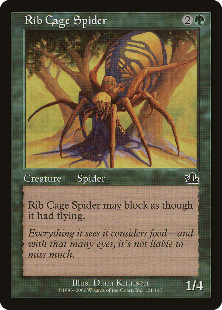 Rib Cage Spider (PCY-121) -  Foil