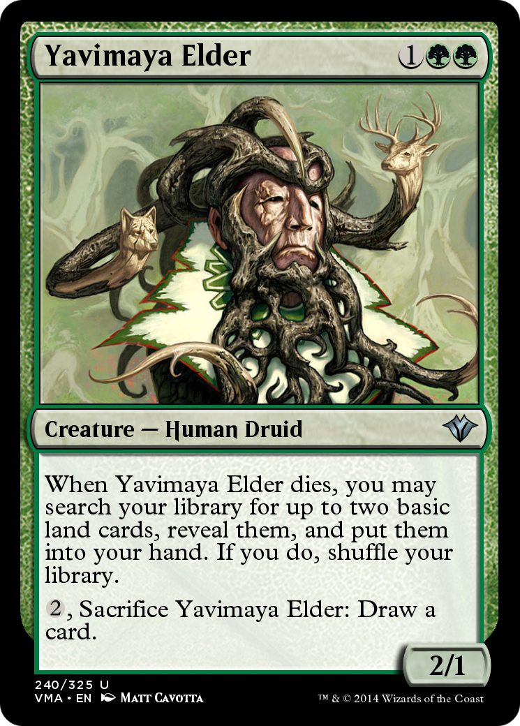 Yavimaya Elder (VMA-240) -  Foil