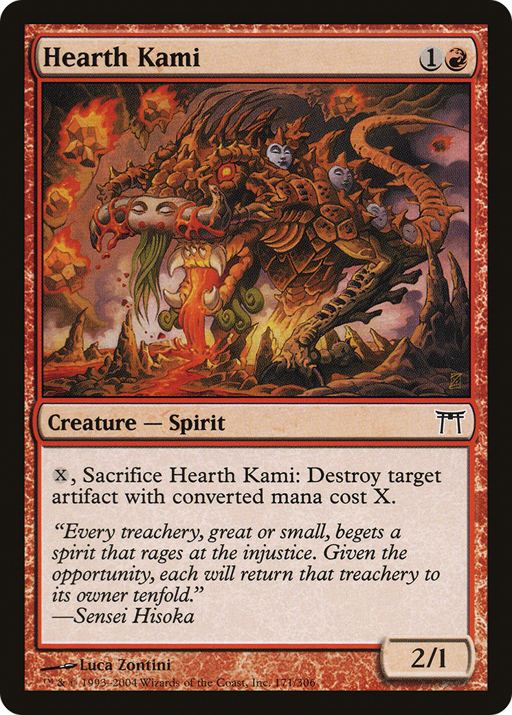 Hearth Kami (CHK-171) -  Foil