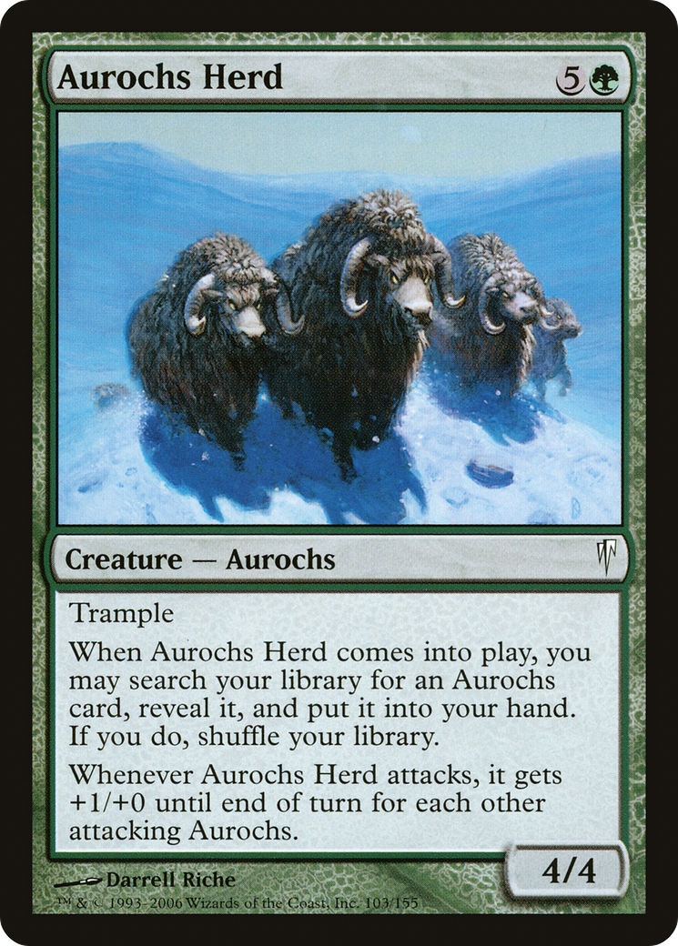 Aurochs Herd (CSP-103) -