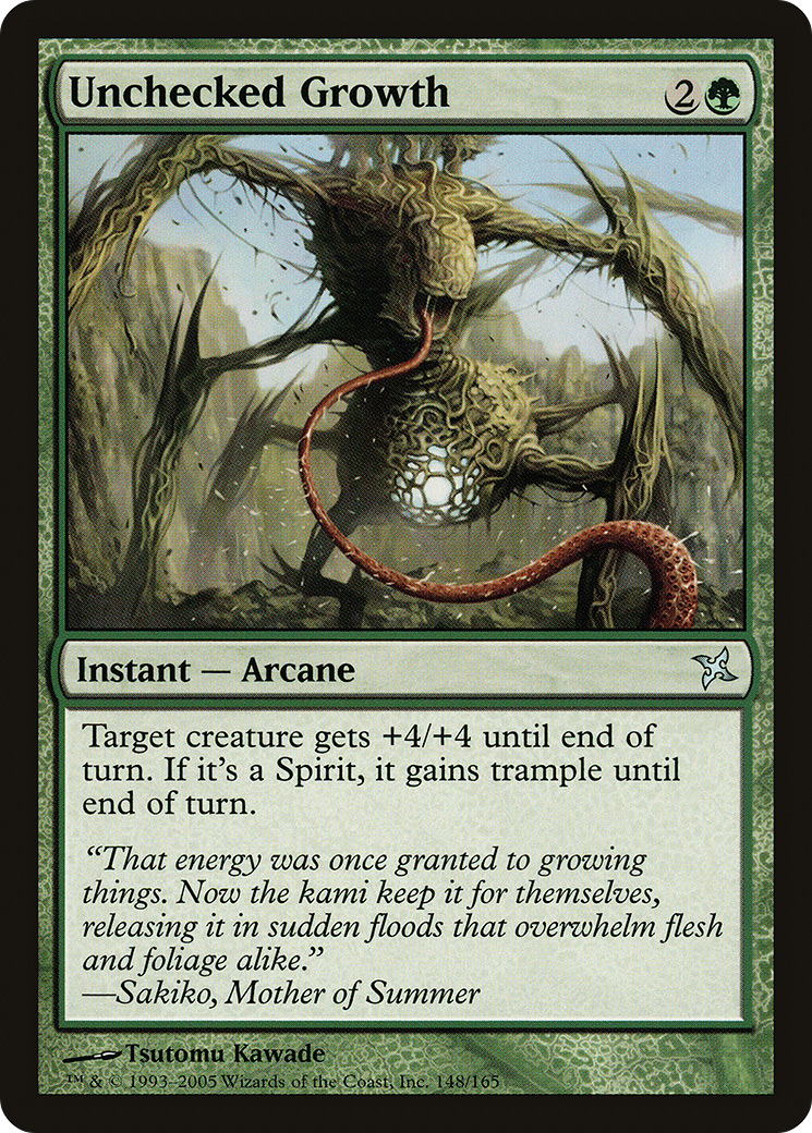 Unchecked Growth (BOK-148) -  Foil