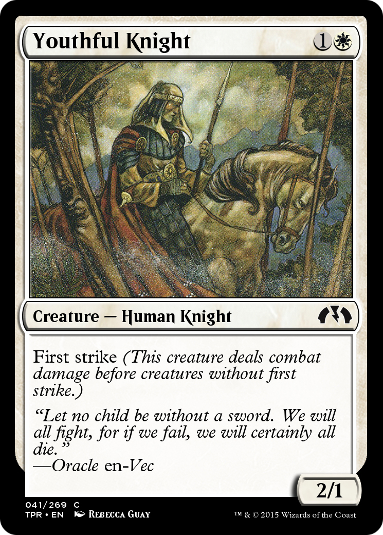 Youthful Knight (TPR-041) -  Foil