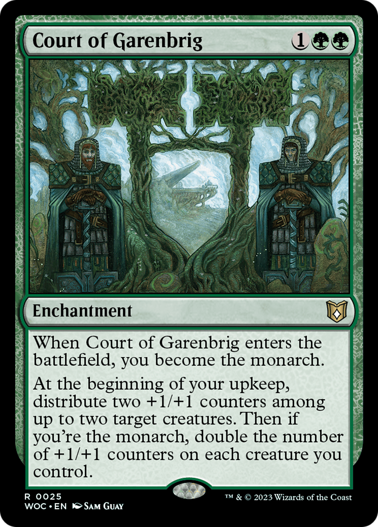 Court of Garenbrig (WOC-025) -  Foil