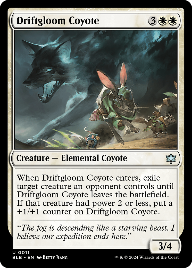 Driftgloom Coyote (BLB-011) -  Foil