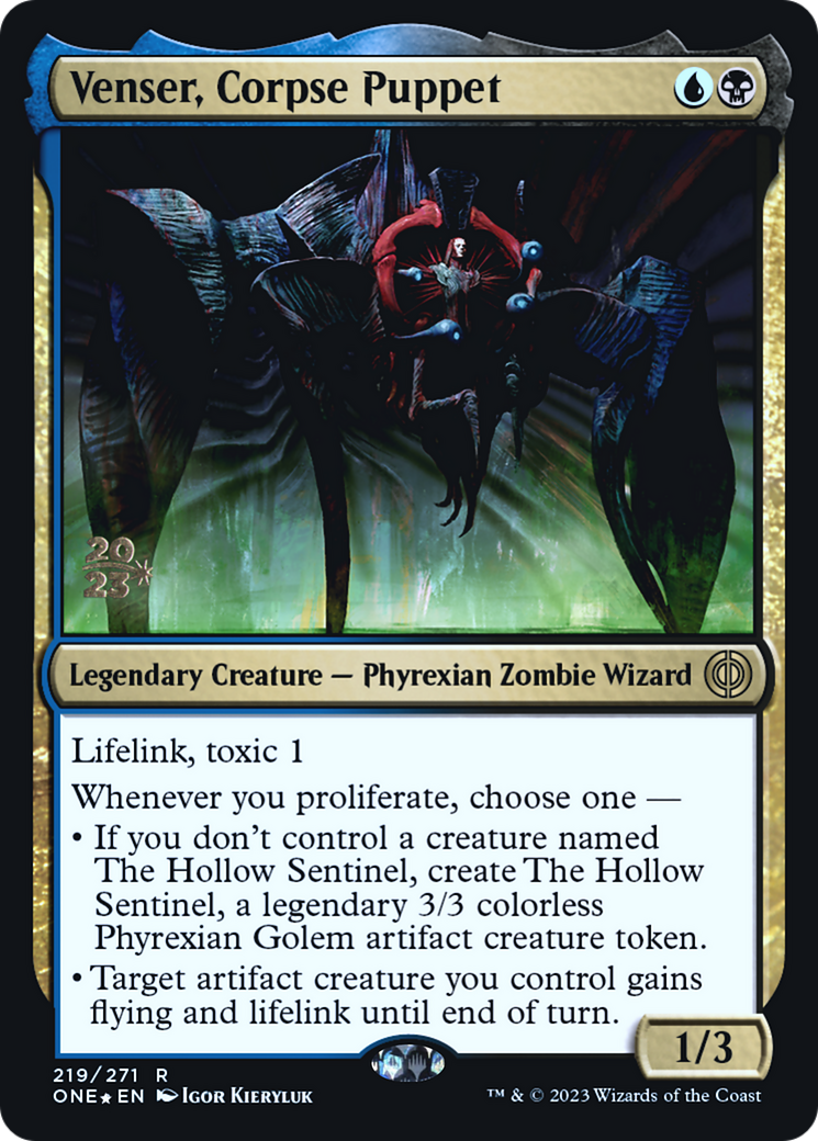 Venser, Corpse Puppet (PRE-219S) -  Foil