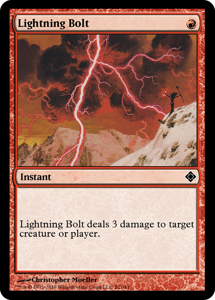 Lightning Bolt (TD0-B21) -