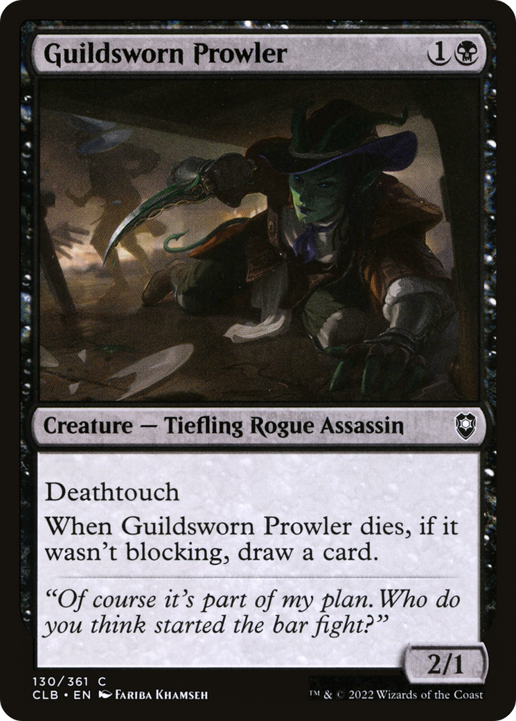 Guildsworn Prowler (CLB-130) -  Foil