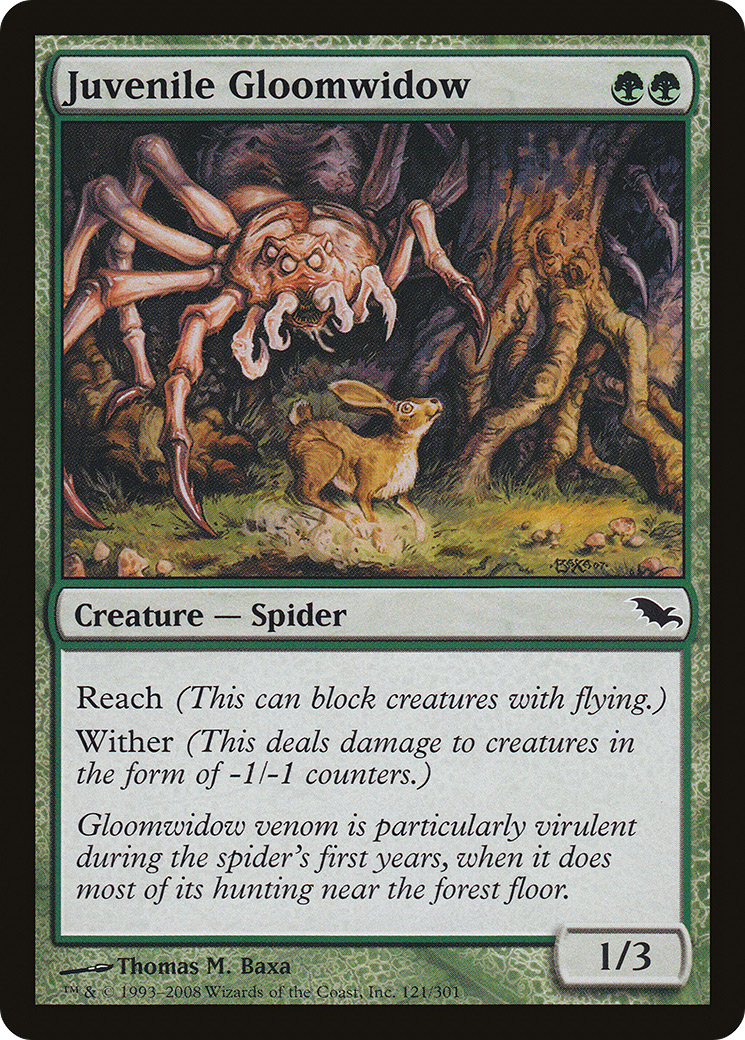 Juvenile Gloomwidow (SHM-121) -  Foil