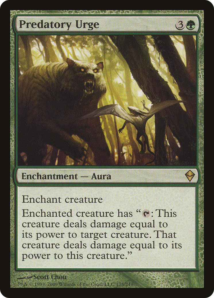 Predatory Urge (ZEN-175) -  Foil