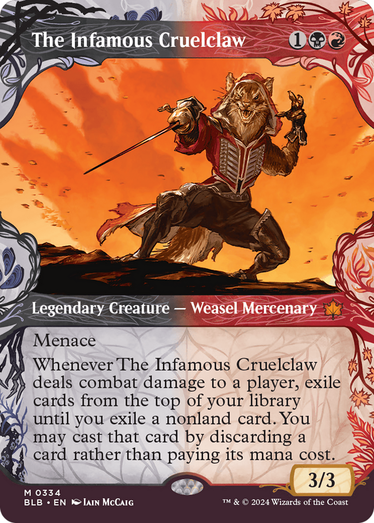 The Infamous Cruelclaw (BLB-334) - : (Showcase) Foil