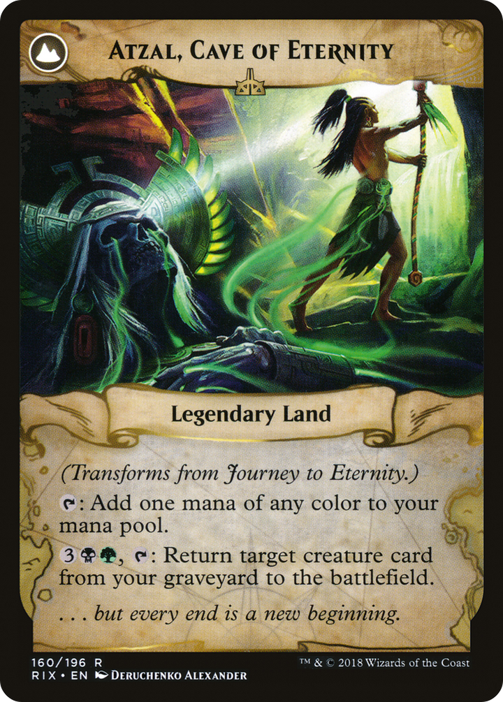 Journey to Eternity // Atzal, Cave of Eternity (RIX-160) - : (compasslanddfc) Foil