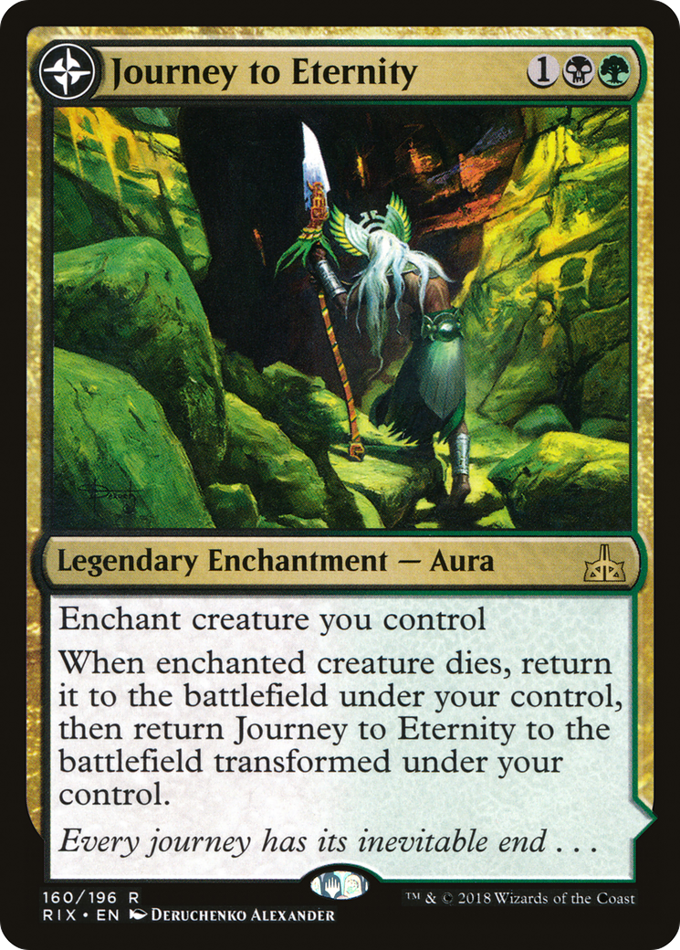 Journey to Eternity // Atzal, Cave of Eternity (RIX-160) - : (compasslanddfc) Foil