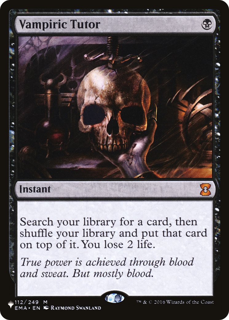 Vampiric Tutor (LIST-EMA-112) -