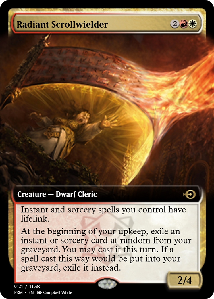 Radiant Scrollwielder (PRM-90214) -  Foil