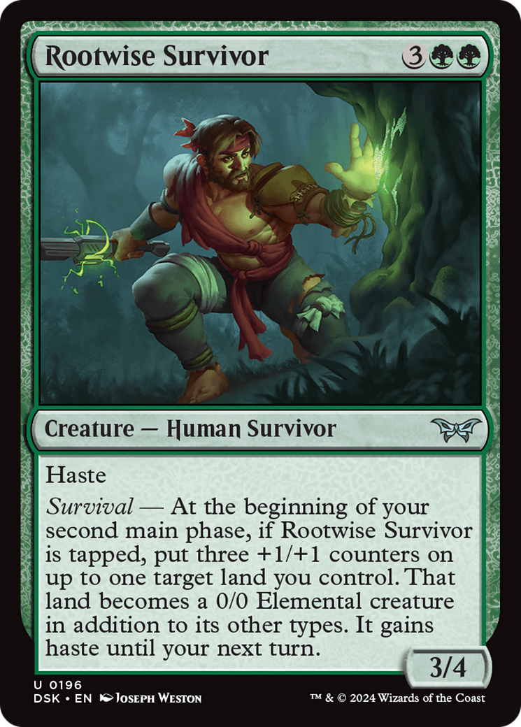 Rootwise Survivor (DSK-196) -  Foil