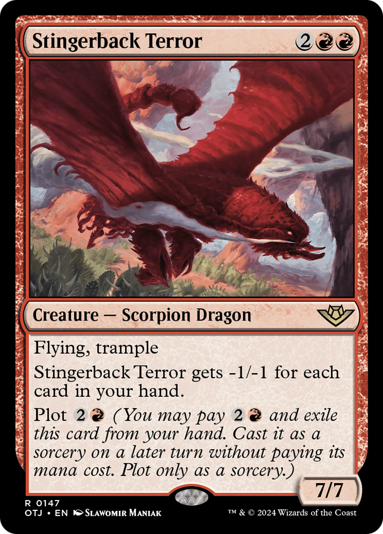 Stingerback Terror (OTJ-147) -  Foil