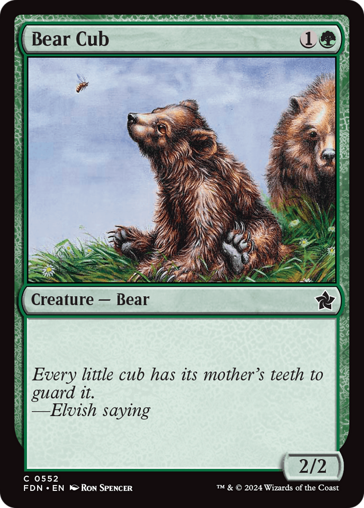 Bear Cub (FDN-552) -