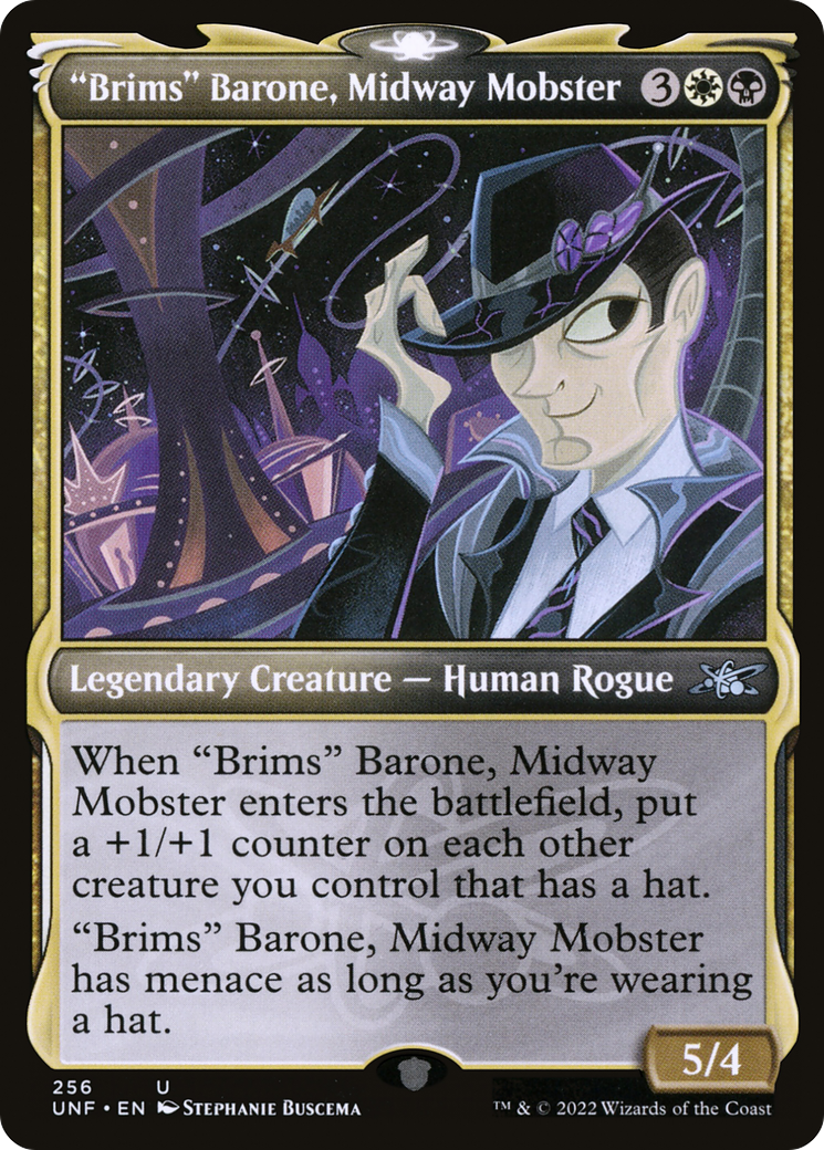 "Brims" Barone, Midway Mobster (UNF-256) - : (Showcase) Foil