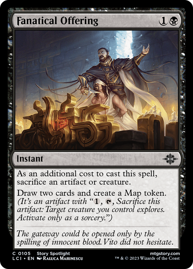 Fanatical Offering (LCI-105) -  Foil