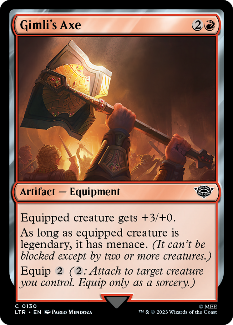 Gimli's Axe (LTR-130) -  Foil