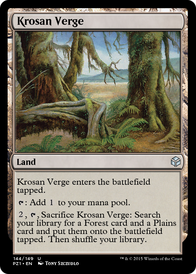 Krosan Verge (PZ1-144) -  Foil