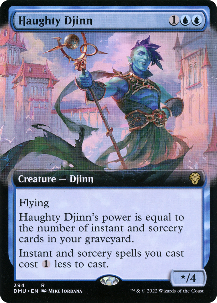 Haughty Djinn (DMU-394) - : (Extended Art)