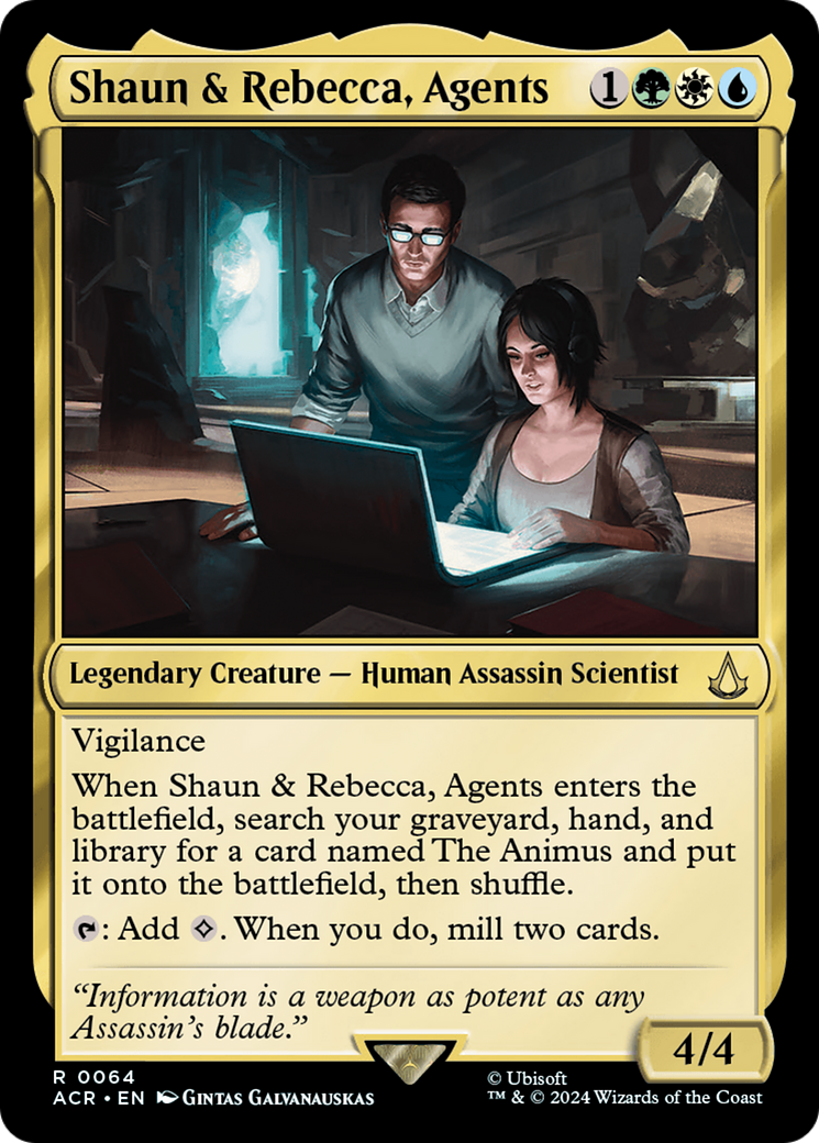 Shaun & Rebecca, Agents (ACR-064) -  Foil